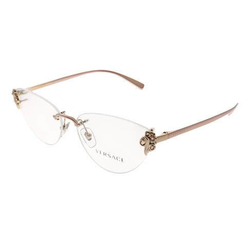 versace glasses womens frames|Versace rimless glasses for women.